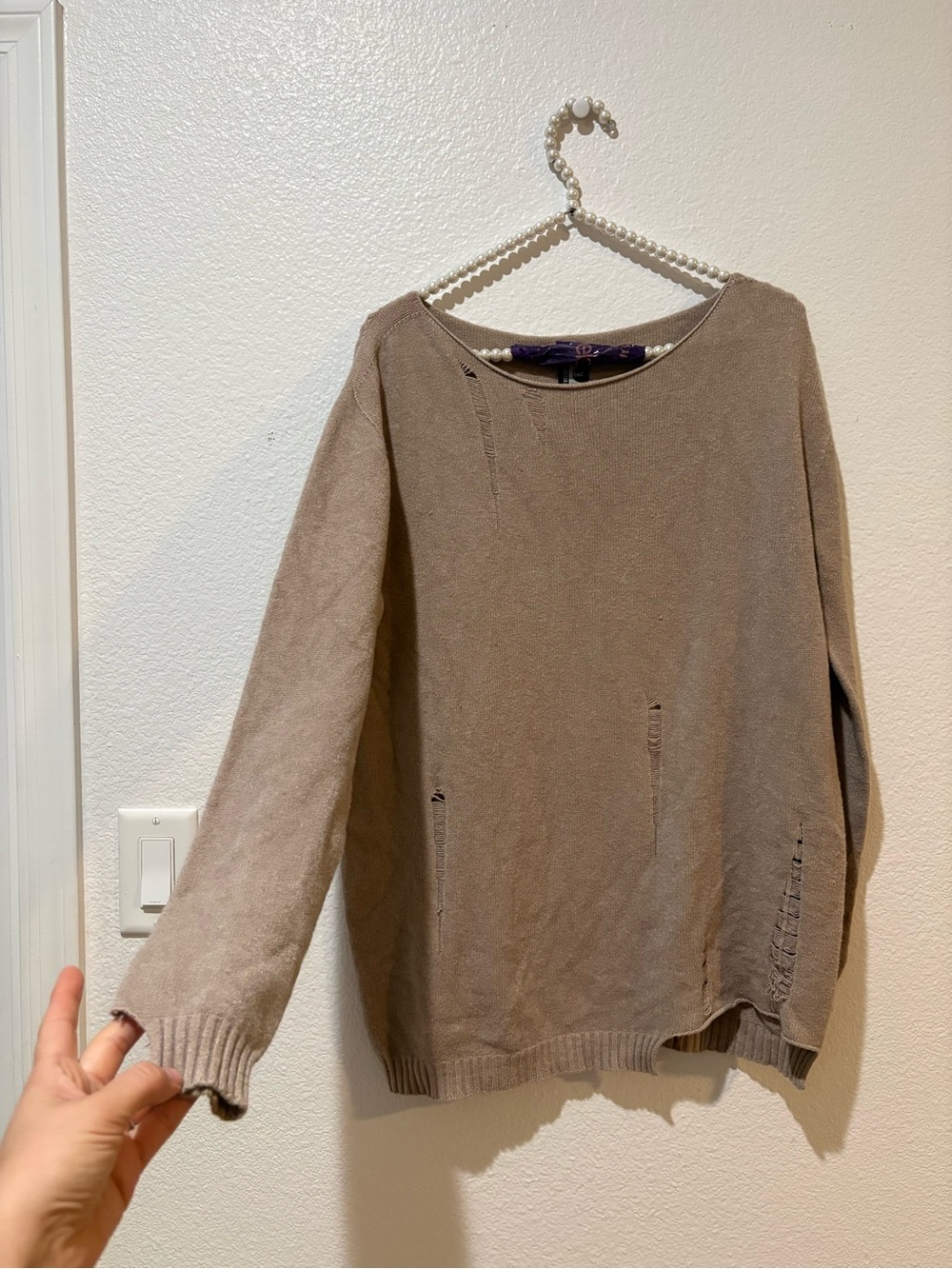 TRICOT CHIC ITALY Sz. 6 thrashed  style Sweater